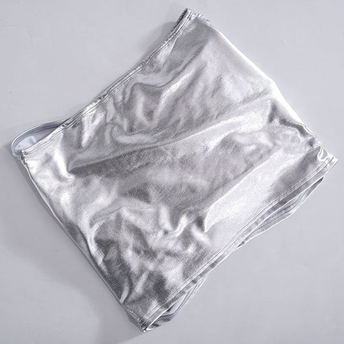 Showing Off Metallic Faux Leather Micro Mini Skirt - CloudNine Fash Boutique