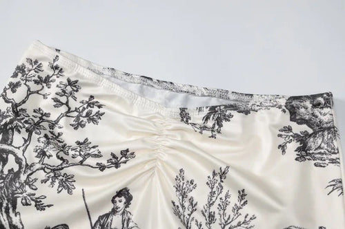 Story To Tell Corset Midi Skirt Set - CloudNine Fash Boutique