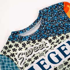 Sweet Legend Print Cropped Tee - CloudNine Fash Boutique