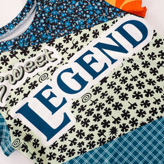 Sweet Legend Print Cropped Tee - CloudNine Fash Boutique