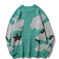 Uzi Knit Sweatshirt - CloudNine Fash Boutique