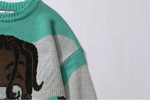 Uzi Knit Sweatshirt - CloudNine Fash Boutique