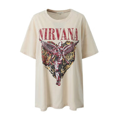 Vintage Nirvana Oversized T-Shirt - CloudNine Fash Boutique