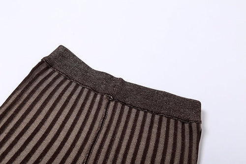 Zuri Button Front Ribbed Knit Short Set - CloudNine Fash Boutique